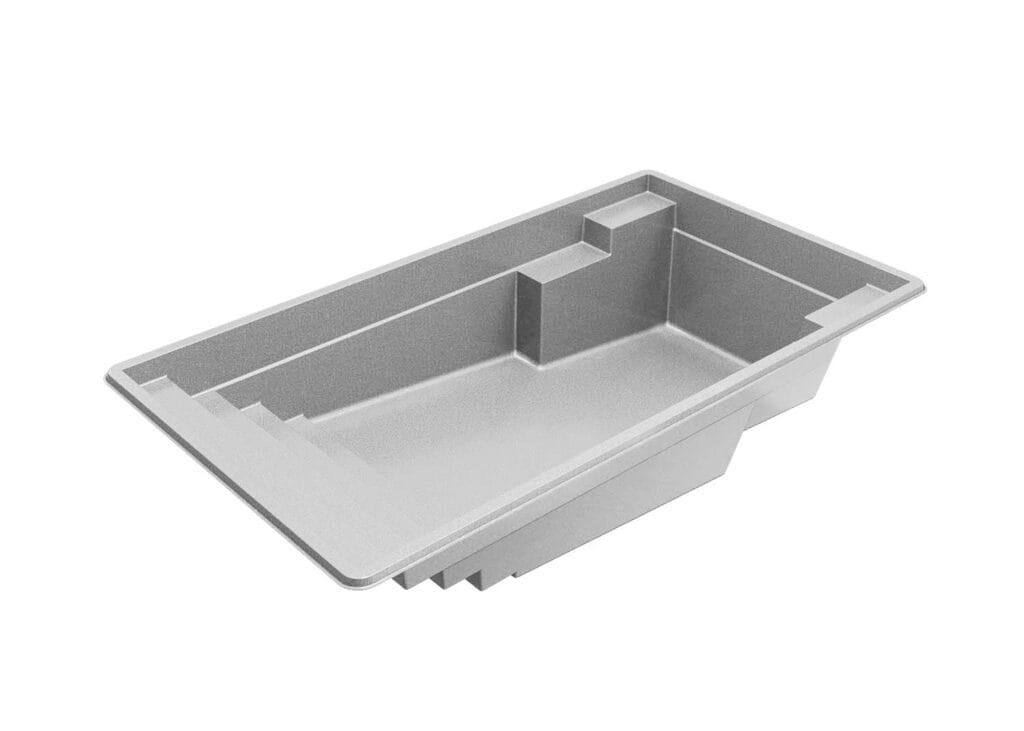 Liberty Stature 13.23 fiberglass pool, Rectangle